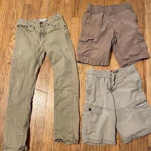 Boys medium size khaki bundle